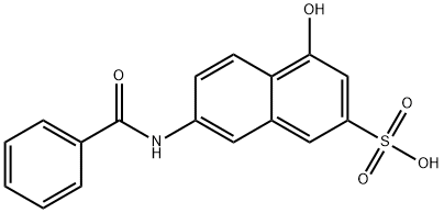 2-苯甲酰基氨基-5-萘酚-7-磺酸