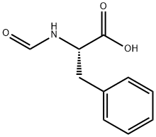 N-ホルミル-L-フェニルアラニン 化学構造式