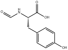 N-甲酰基-L-酪氨酸,13200-86-7,结构式