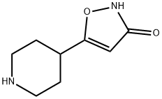 3(2H)-Isoxazolone,5-(4-piperidinyl)-(9CI) 结构式