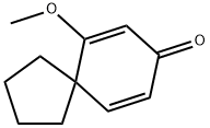 Spiro[4.5]deca-6,9-dien-8-one, 6-methoxy- (7CI,8CI) Structure