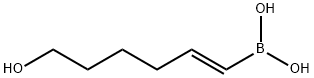 (E)-6-HYDROXY-1-HEXENYLBORONIC ACID 结构式