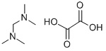 N,N,N',N'-Tetramethylmethanediamine ethanedioate 化学構造式