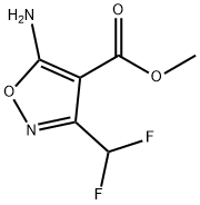 4-이속사졸카르복실산,5-아미노-3-(디플루오로메틸)-,메틸에스테르(9CI)