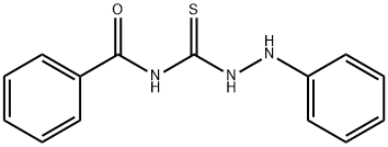 BenzaMide, N-[(2-phenylhydrazino)thioxoMethyl]- Struktur