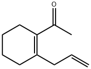 Ethanone, 1-[2-(2-propenyl)-1-cyclohexen-1-yl]- (9CI) Structure