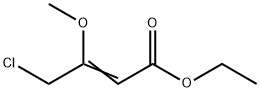 ETHYL(E)-4-CHLORO-3-METHOXY-2-BUTENOATE,97% Structure