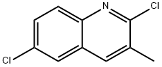 2,6-二氯-3-甲基喹啉,132118-32-2,结构式
