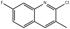 2-CHLORO-7-FLUORO-3-METHYLQUINOLINE