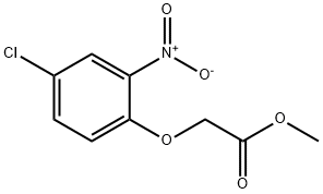 methyl 2-(4-chloro-2-nitrophenoxy)acetate 化学構造式