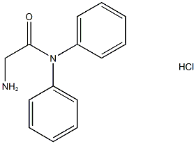 2-Amino-N,N-diphenylacetamide hydrochloride Structure