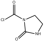 2-Oxo-1-imidazolidinecarbonyl chloride Struktur