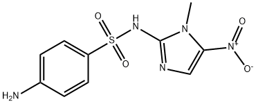 1-methyl-2-((4-aminophenyl)sulfonyl)amino-5-nitroimidazole,132151-84-9,结构式