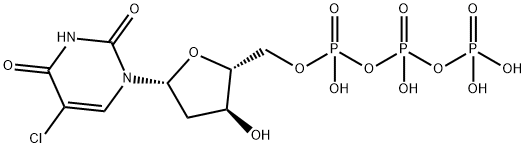 5-chloro-2'-deoxyuridine 5'-triphosphate,132183-42-7,结构式
