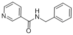 N-BENZYLNICOTINAMIDE 化学構造式