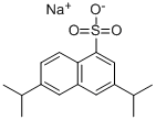 二异丙基萘磺酸钠 结构式