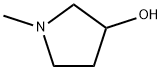1-Methyl-3-pyrrolidinol Struktur