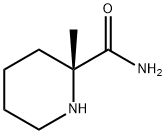 2-Piperidinecarboxamide,2-methyl-,(R)-(9CI),132259-55-3,结构式
