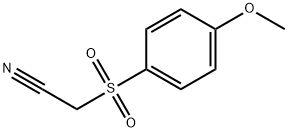 2-(4-Methoxybenzenesulfonyl)acetonitrile Struktur