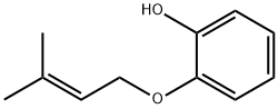 2-(3-Methylbut-2-enyloxy)phenol Structure