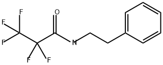 2,2,3,3,3-Pentafluoro-N-phenethylpropionamide,13230-93-8,结构式