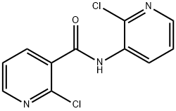 2-Chloro-N-(2'-chloro-3'-pyridinyl)-3-pyridinecarboxamide Struktur