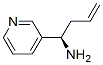 (R)-1-(吡啶-3-基)丁-3-烯-1-胺, 132313-08-7, 结构式