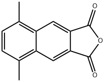 Naphtho[2,3-c]furan-1,3-dione, 5,8-dimethyl- (9CI) Struktur