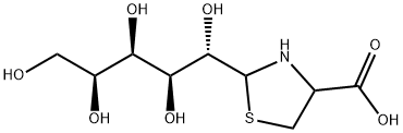 glucosylthiazolidine-4-carboxylic acid 结构式