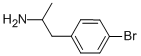 1-(4-bromophenyl)propan-2-amine Struktur
