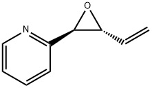 Pyridine, 2-(3-ethenyloxiranyl)-, trans- (9CI) 结构式