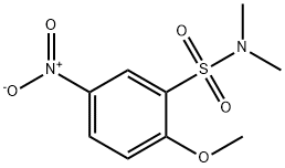 2-Methoxy-N,N-diMethyl-5-nitrobenzenesulfonaMide Structure