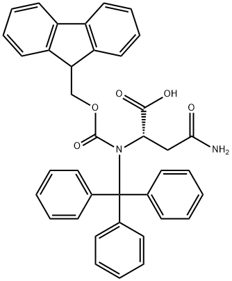 Fmoc-Asn(Trt)-OH Struktur