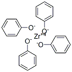 zirconium tetraphenolate Struktur