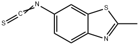 Benzothiazole, 6-isothiocyanato-2-methyl- (9CI),13242-99-4,结构式