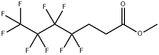 Methyl 4,4,5,5,6,6,7,7,7-nonafluoroheptanoate 结构式