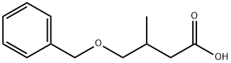 4-苄氧基-3-甲基丁酸,132437-90-2,结构式