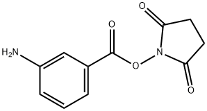 N-(3-aminobenzoyloxy)succinimide Structure