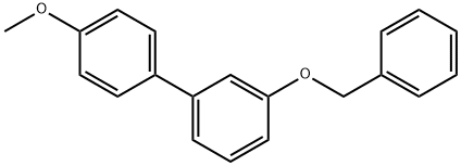 3-(Benzyloxy)-4'-Methoxy-1,1'-biphenyl Structure