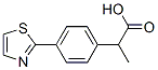 α-Methyl-4-(2-thiazolyl)benzeneacetic acid|