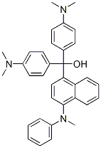 alpha,alpha-bis[4-(dimethylamino)phenyl]-4-(methylphenylamino)naphthalene-1-methanol Structure