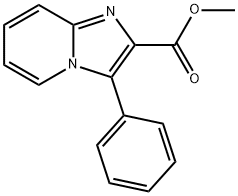 3-苯基咪唑并[1,2-A]吡啶-2-甲酸甲酯,132525-00-9,结构式