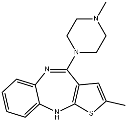 Olanzapine Structure