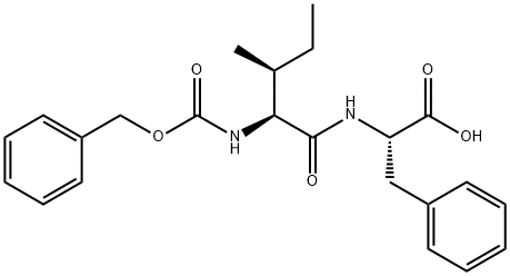 Z-ILE-PHE-OH,13254-07-4,结构式