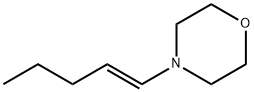 Morpholine,  4-(1-pentenyl)-,  (E)-  (9CI),132553-33-4,结构式