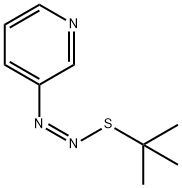 Pyridine, 3-[[(1,1-dimethylethyl)thio]azo]-, (Z)- (9CI) 结构式