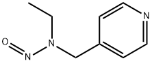 N-Ethyl-N-nitroso-4-pyridinemethanamine Structure