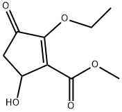 1-Cyclopentene-1-carboxylicacid,2-ethoxy-5-hydroxy-3-oxo-,methylester(9CI)|