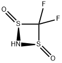 1,3,2-Dithiazetidine,4,4-difluoro-,1,3-dioxide,cis-(9CI) Structure
