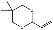 5,5-二甲基-2-乙烯基-1,3-二恶烷,13260-75-8,结构式